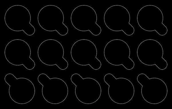 CoverCling Spots - Large