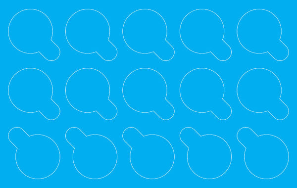 CoverCling Spots - Large